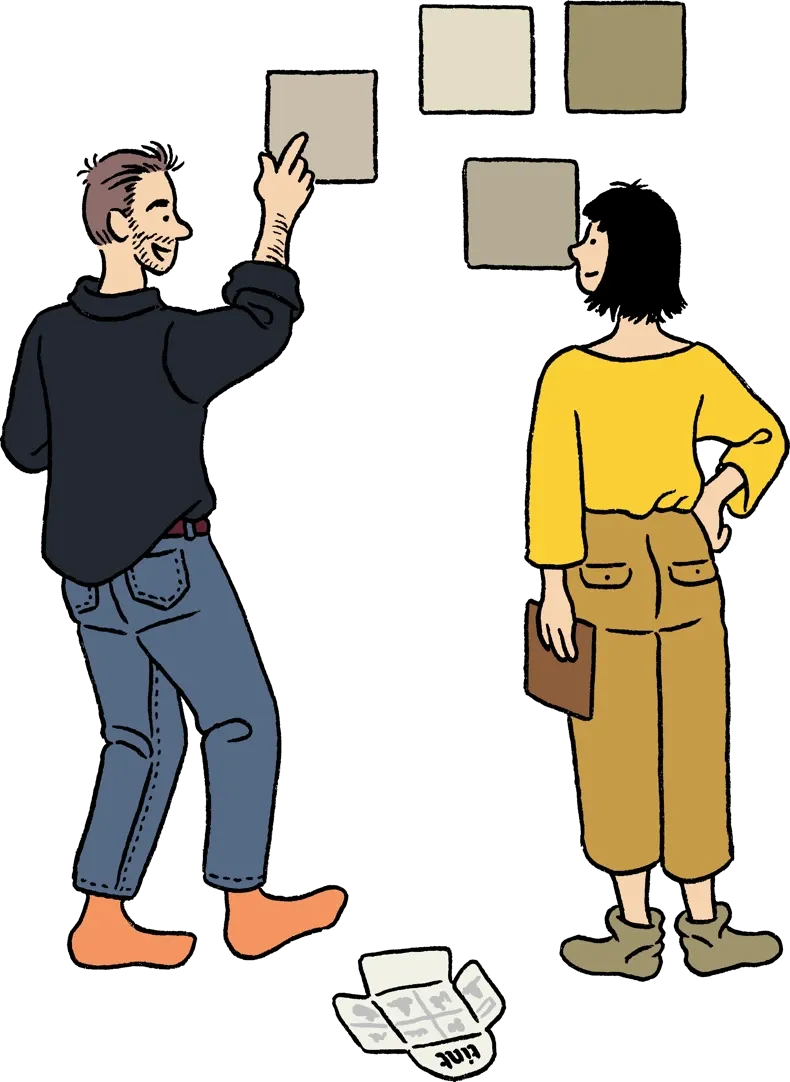 Think testing colours sounds messy?