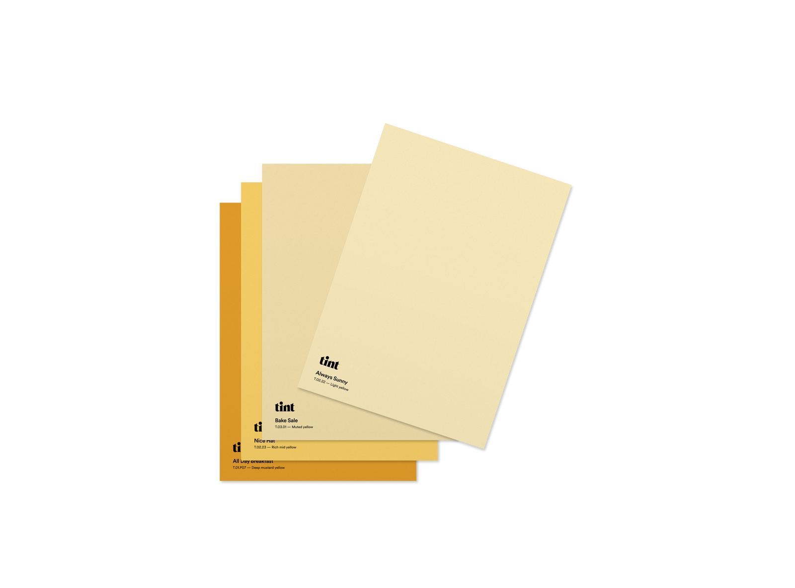 Yellow Sample Pack - Image 1